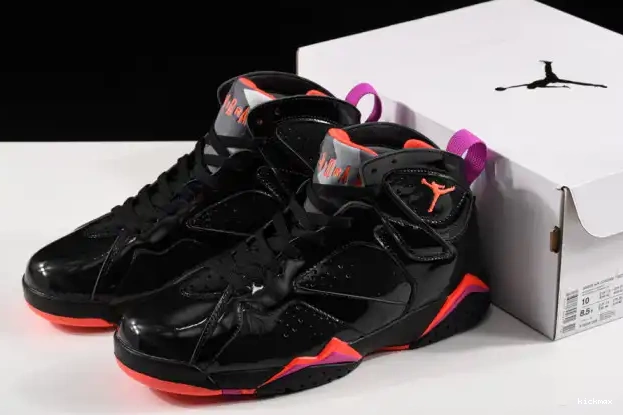 Cheap MAX 7 Air Patent Black Retro 313358-006 Jordan 0322